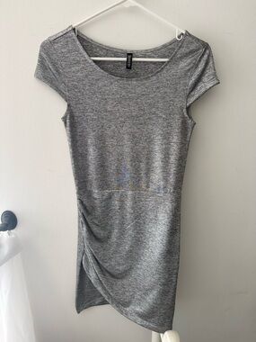 H&M Silver/Gray Mini Dress